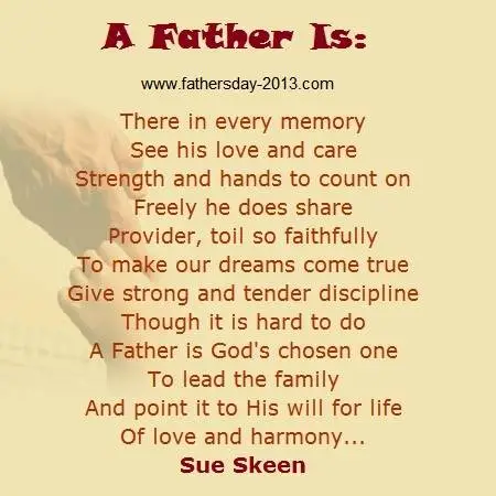fathers day poem