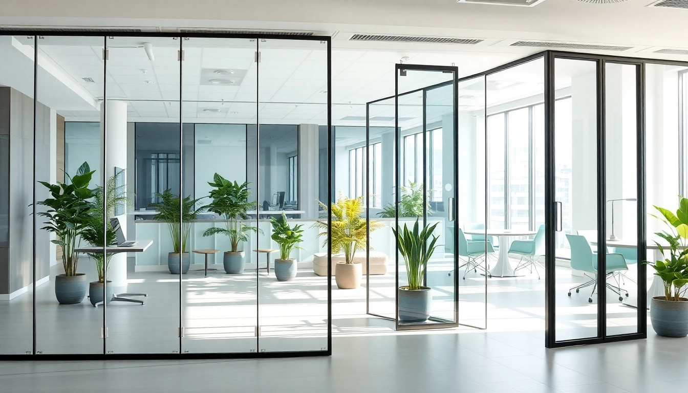 movable glass partitions
