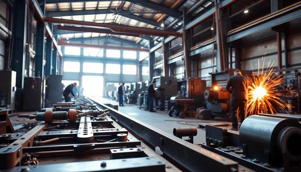 Custom steel fabrication