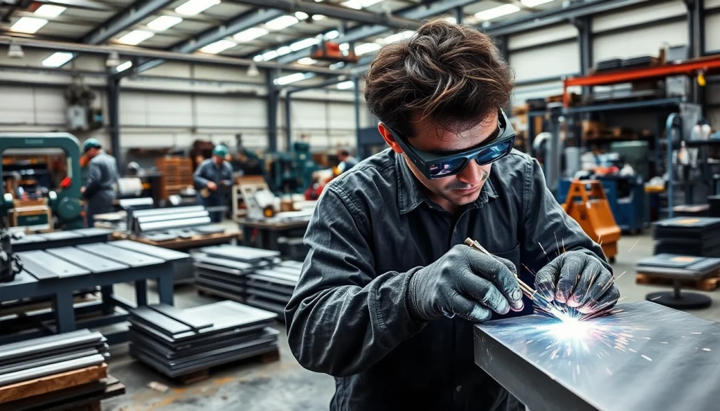 Custom steel fabrication