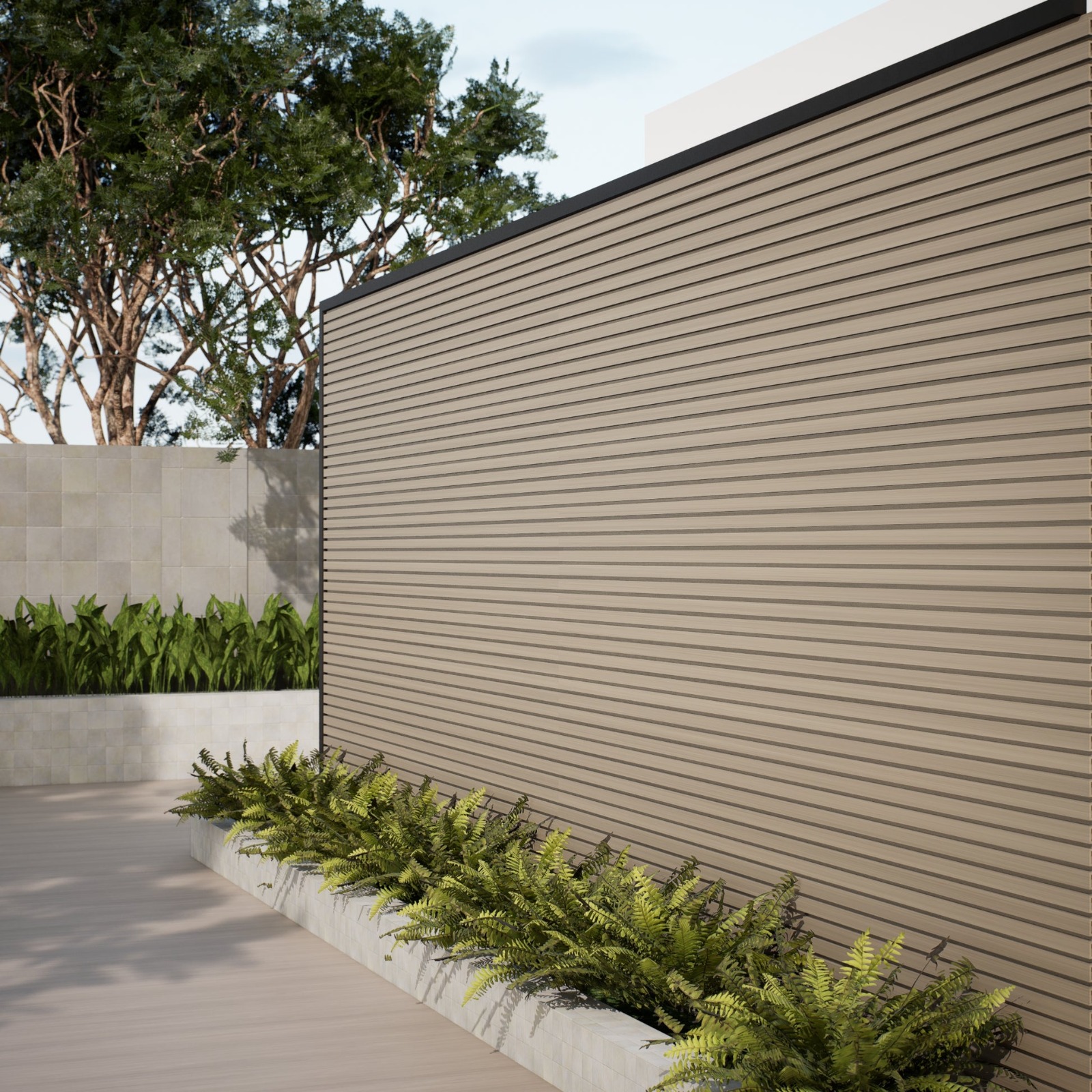 Acoustic slat wood wall panels